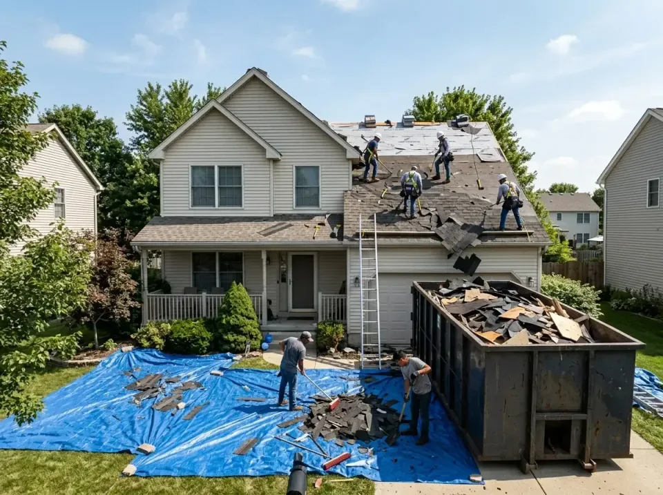 roof-replacement-debris-remova-004 — frequently asked questions, Cheapest Dumpster Rentals in Pensacola Station, FL